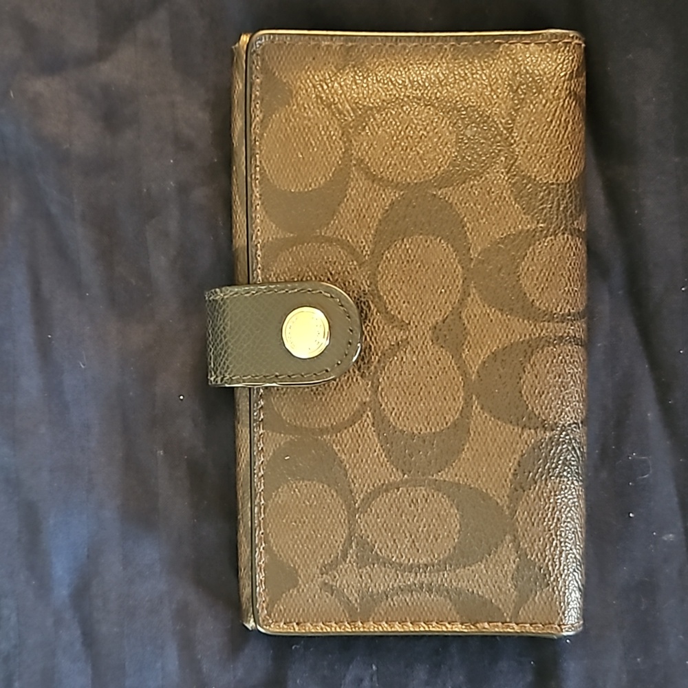Brown Coach wallet